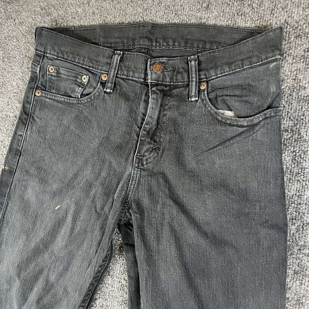 Levi's 511 Slim Fit Jeans Men's W32 L31 Black Stretch Denim Mexico Read